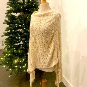 Anthro Asymmetrical Poncho